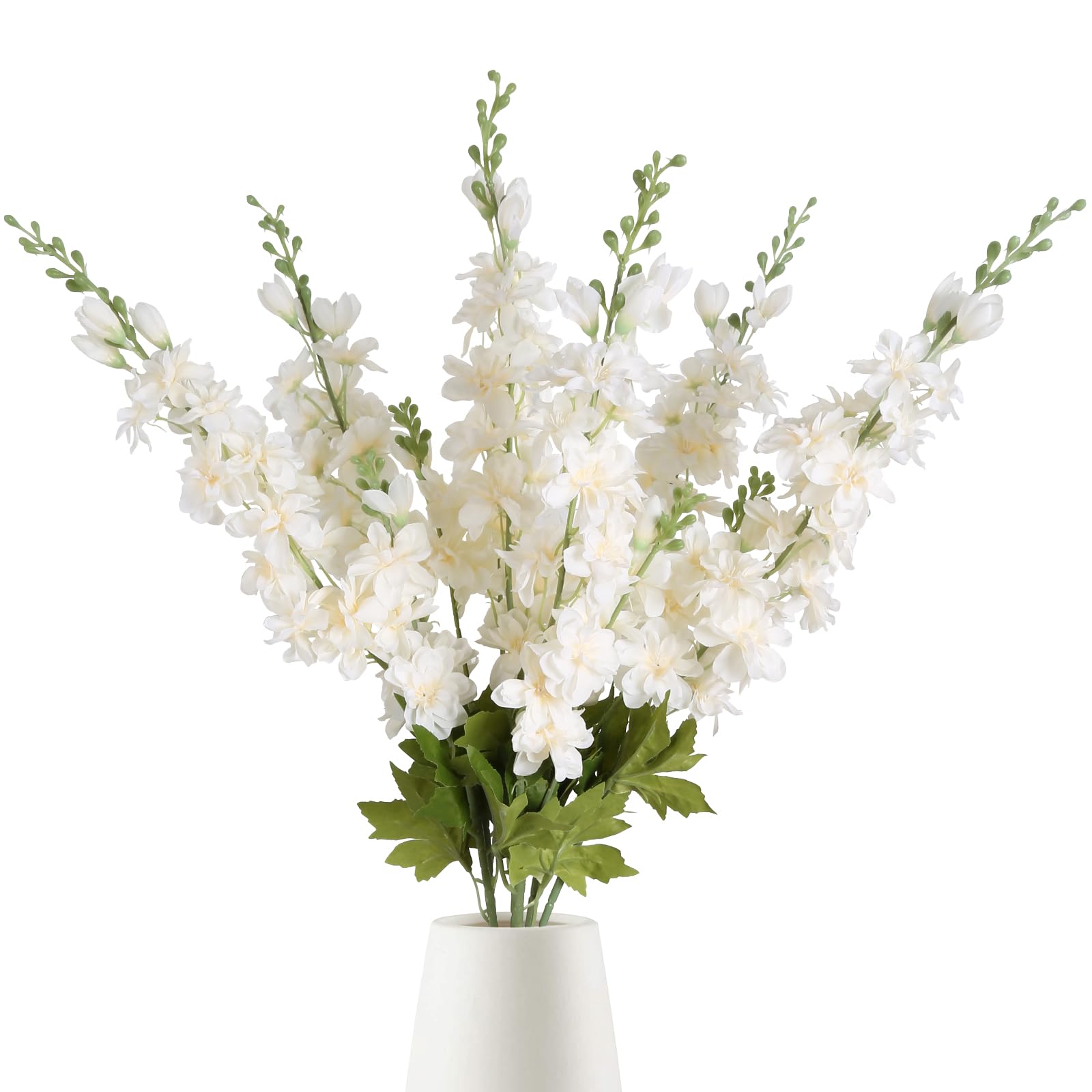 Centerpiece Vase Tall - ดอกไม้ประดิษฐ์ 2 ชิ้น ก้านยาว ดอกเดลฟีเนียม สำหรับแจกันทรงสูง