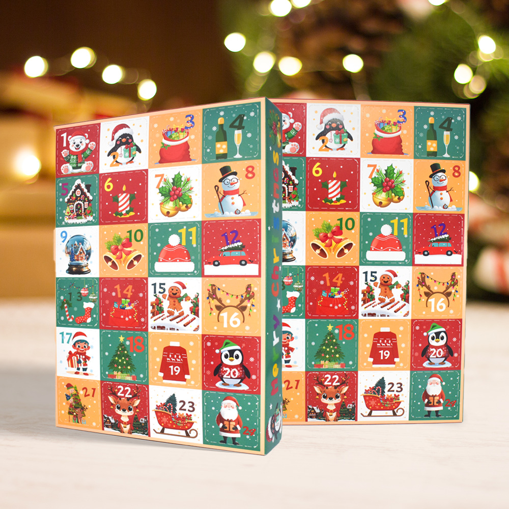 Wedding Day Supply Kit - กล่องเซอร์ไพรส์คริสต์มาส 1-5 ชิ้น ชุดกล่องปฏิทิน DIY สนุกๆ