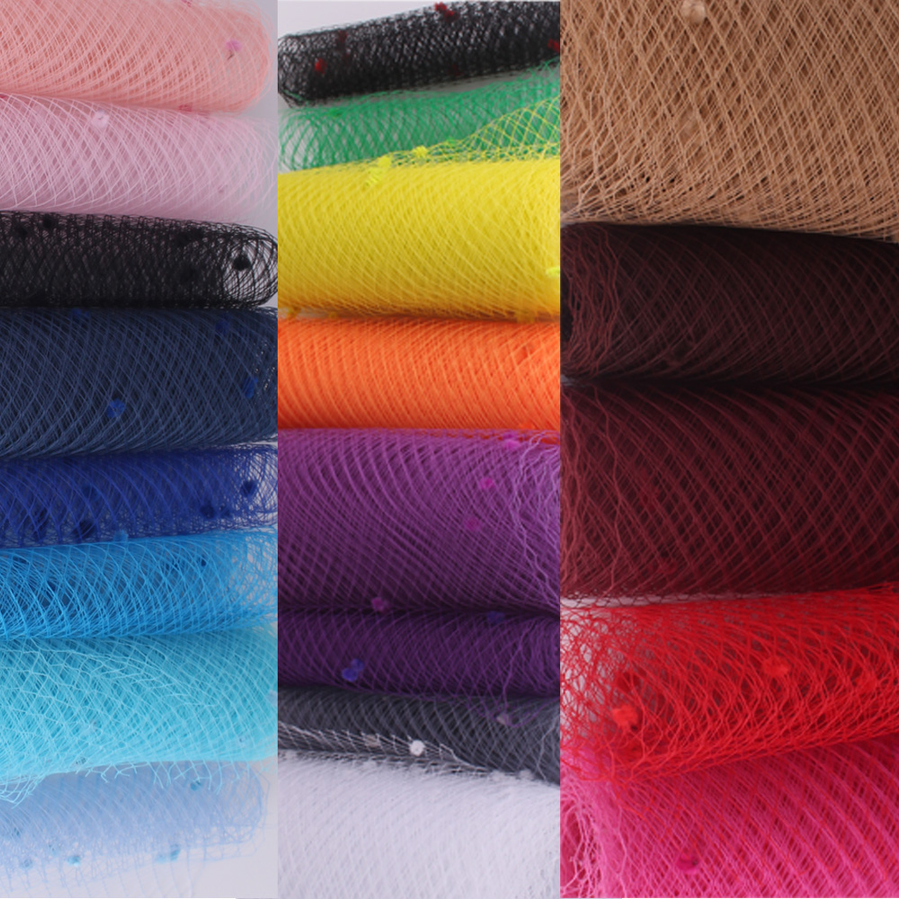 Wedding Supply Store - ผ้าคลุมหน้ากรงนกลายจุด10 