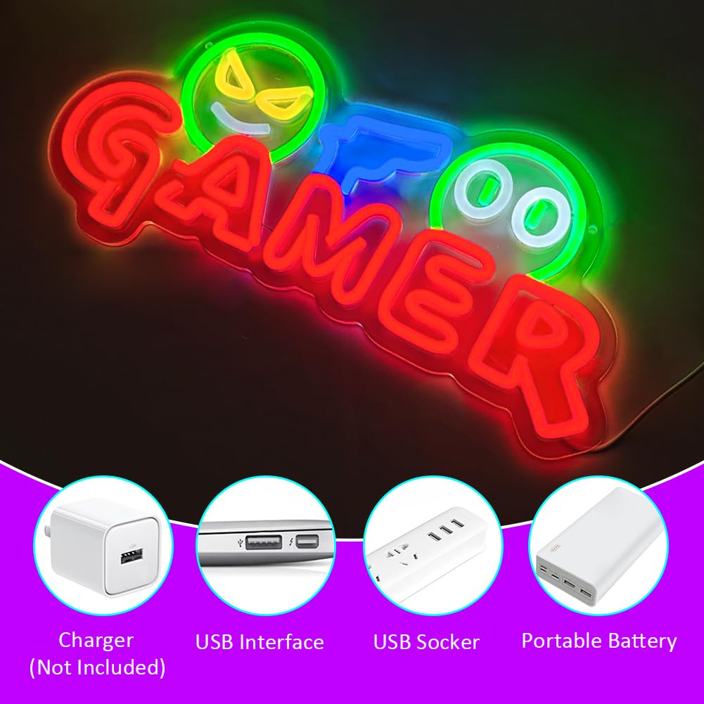 ไฟนีออน LED สำหรับเกมเมอร์ ตกแ - Wedding Led บทวิจารณ์และราคา