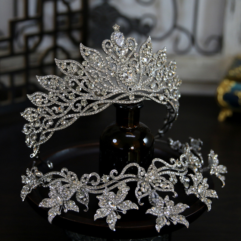 มงกุฎบาร็อค มงกุฎเจ้าสาว สำหรั - Wedding Supply Store บทวิจารณ์และราคา