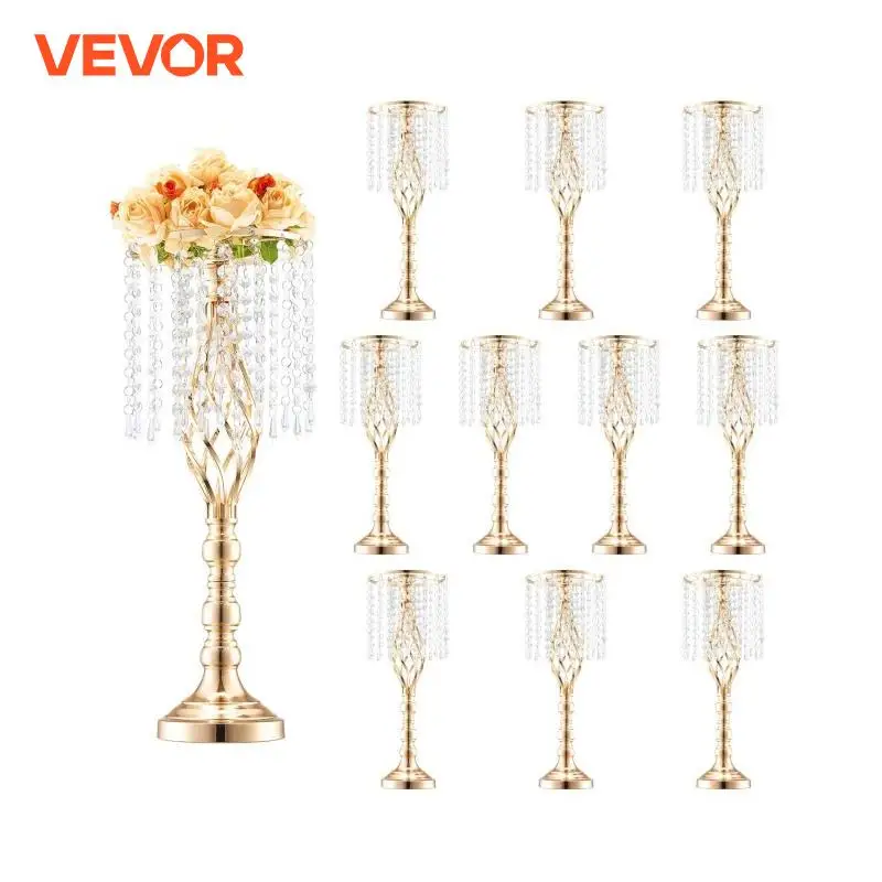 VEVOR สูงคริสตัลดอกไม้งานแต่งง - Centerpiece Vase Tall บทวิจารณ์และราคา