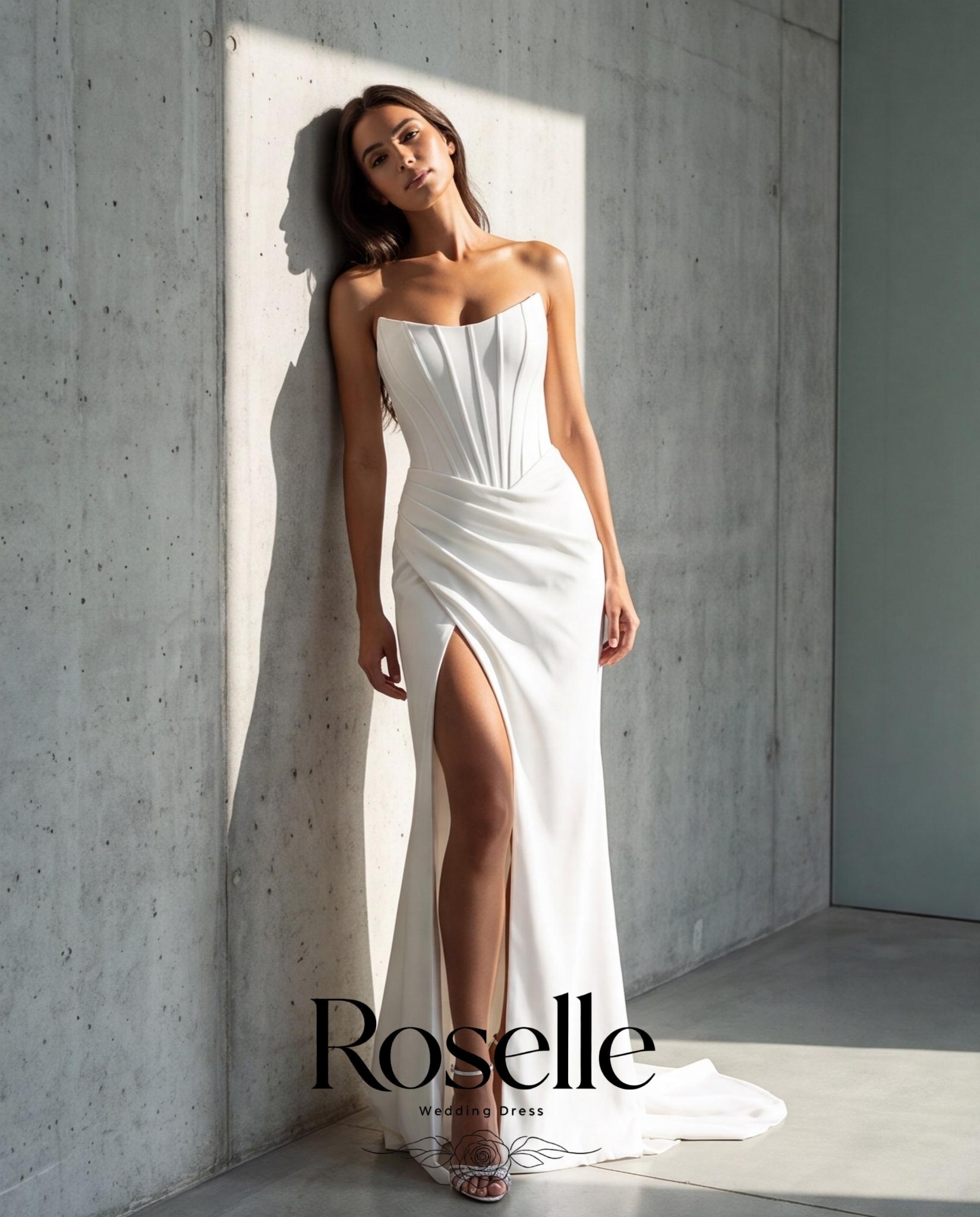 ROSELLE ชุดแต่งงานนางเงือกเรีย - Wedding Qw บทวิจารณ์และราคา