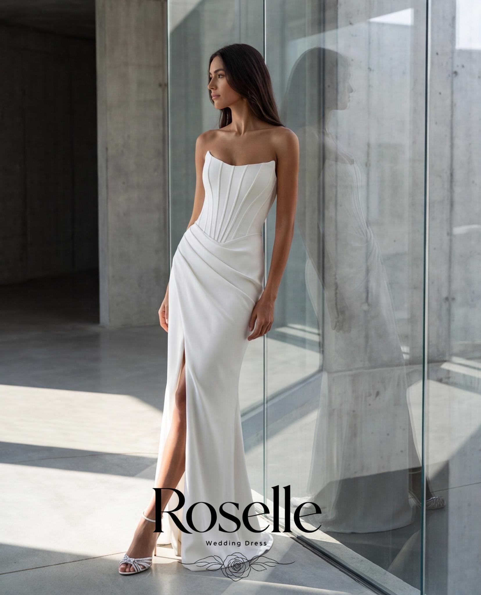 ROSELLE ชุดแต่งงานนางเงือกเรีย - Wedding Qw บทวิจารณ์และราคา