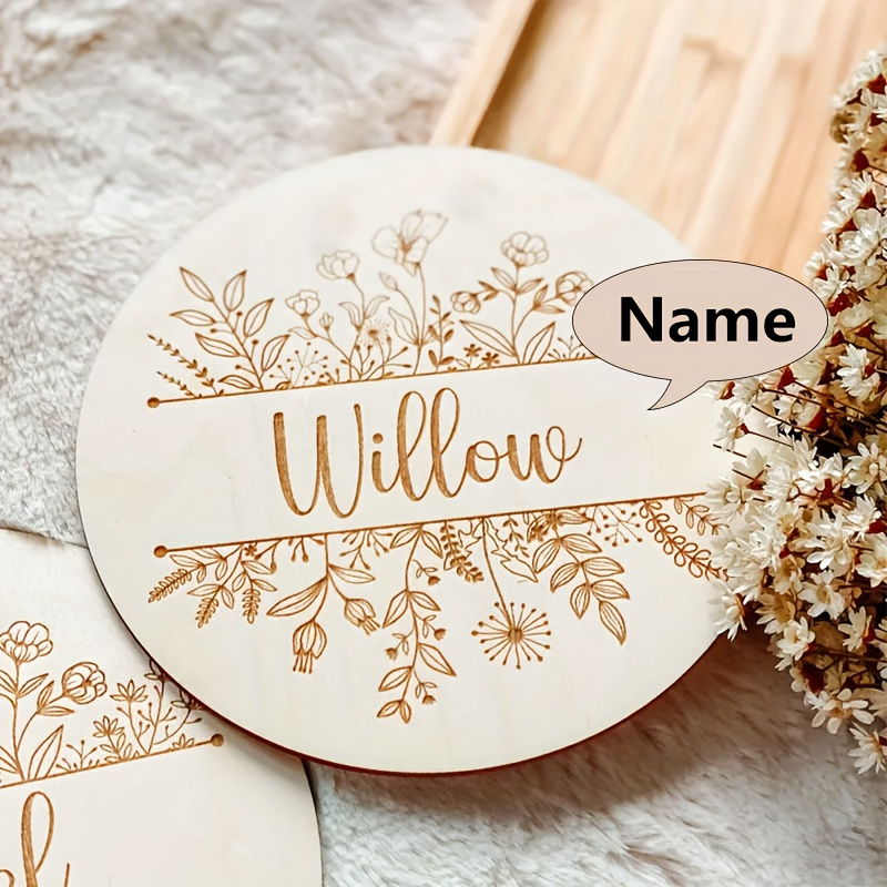 ป้ายชื่อสลักลายดอกไม้แบบส่วนตั - Wedding Party Supply บทวิจารณ์และราคา