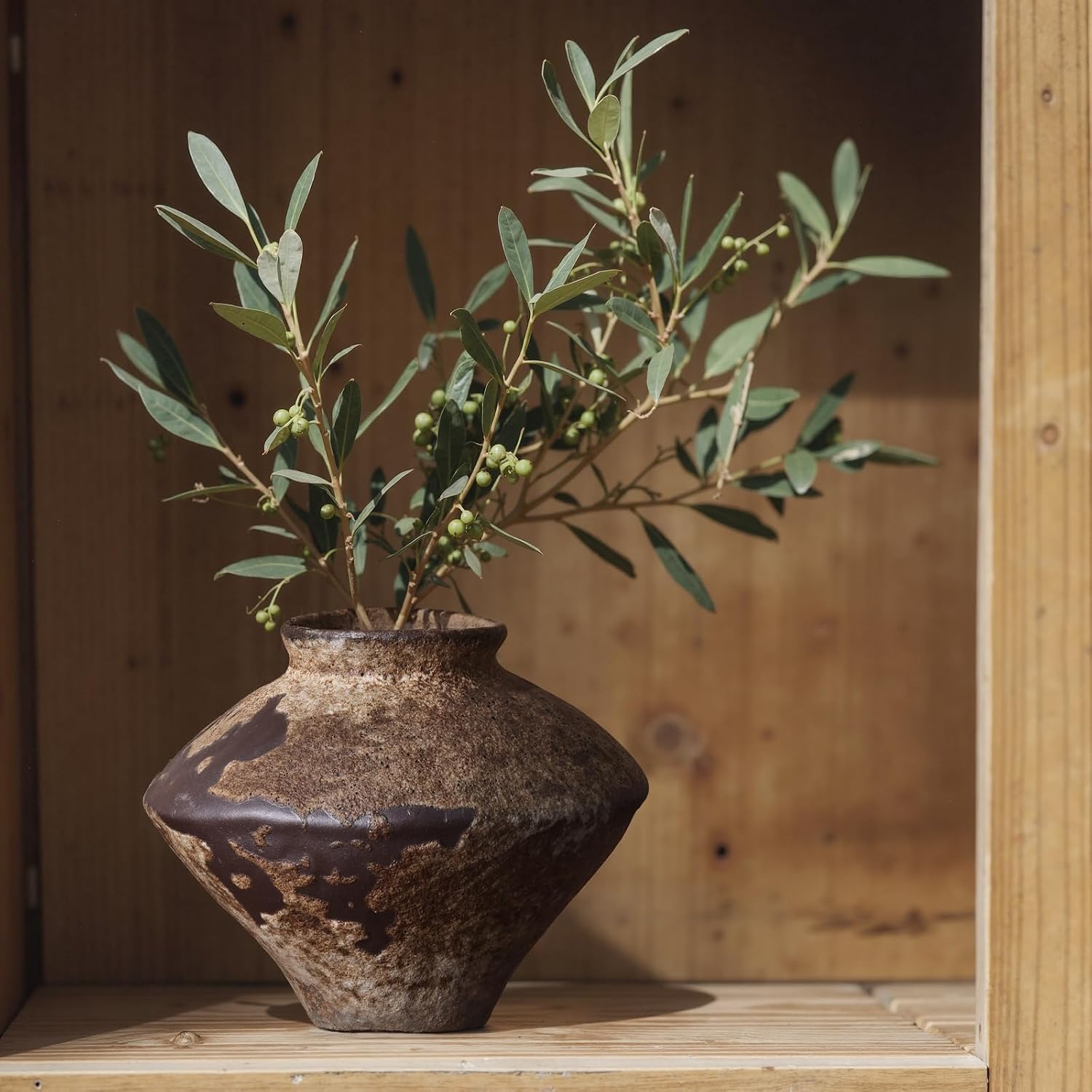 แจกันวินเทจสไตล์วาบิซาบิสีสนิม - Centerpiece Vase Tall บทวิจารณ์และราคา