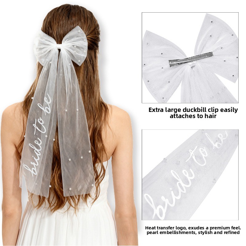 ผ้าคลุมหน้าเจ้าสาวแบบโบว์ - งา - Wedding Supply List บทวิจารณ์และราคา