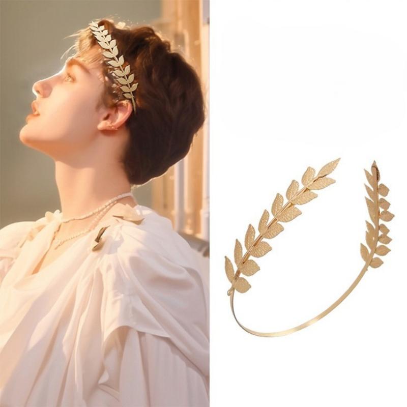 ที่คาดผมรูปใบไม้สีทองสไตล์เรโท - Wedding Supply Store บทวิจารณ์และราคา