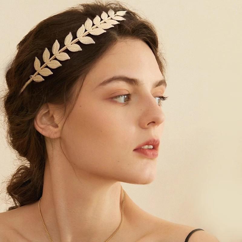 ที่คาดผมรูปใบไม้สีทองสไตล์เรโท - Wedding Supply Store บทวิจารณ์และราคา