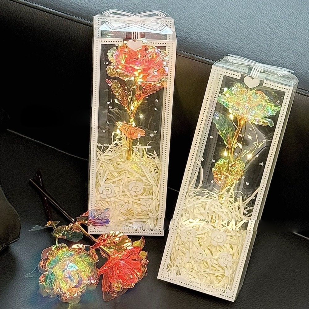 ใหม่จําลองดอกกุหลาบจําลองพร้อม - Wedding Led บทวิจารณ์และราคา