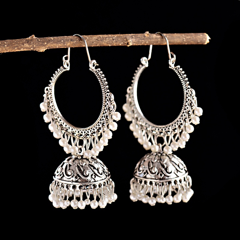 ใหม่อินเดีย Jhumka เครื่องประด - Indian Wedding Supply บทวิจารณ์และราคา