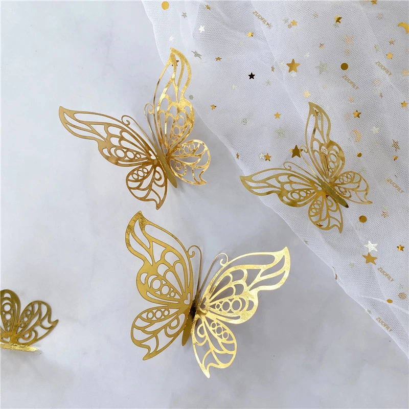 สติกเกอร์ติดผนังรูปผีเสื้อ 3 ม - Wedding Package Gold บทวิจารณ์และราคา