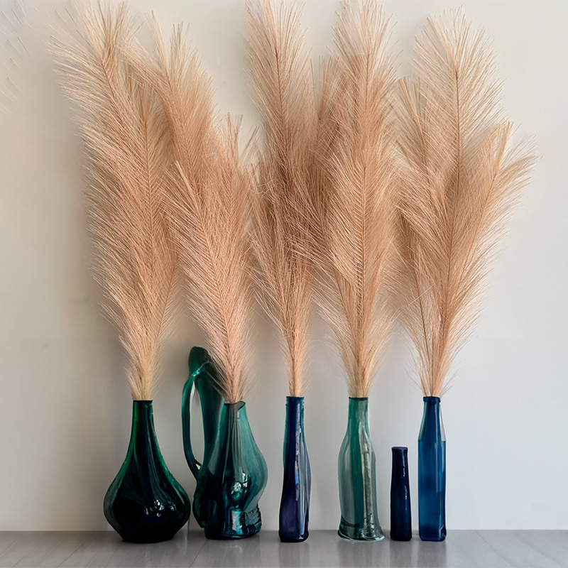 หญ้าแพมพัสเทียมขนาดใหญ่ 39 นิ้ - Centerpiece Vase Tall บทวิจารณ์และราคา