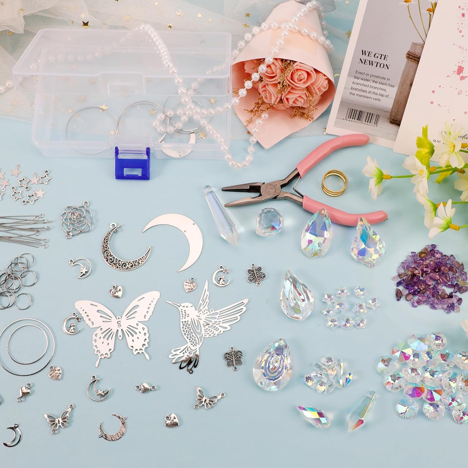 DIY 400 ชิ้น SunCatchers ทําชุ - Wedding Supply Kit บทวิจารณ์และราคา