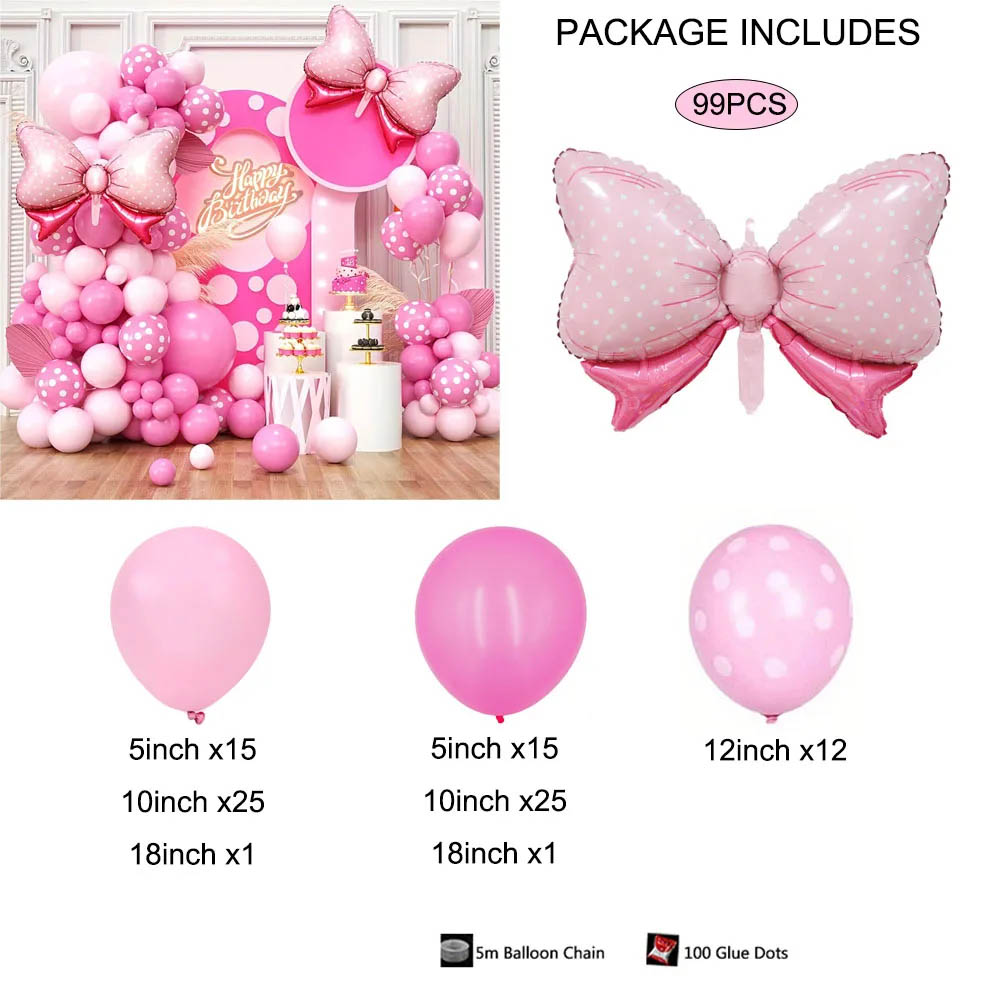 ชุดตกแต่งซุ้มลูกโป่งฟอยล์มินนี - Wedding Day Supply Kit บทวิจารณ์และราคา