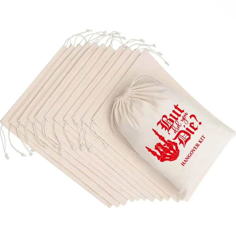ถุงของขวัญผ้าฝ้ายแบบมีเชือกผูก - Wedding Supply Kit บทวิจารณ์และราคา