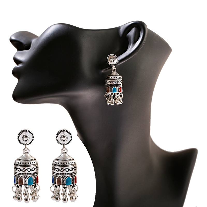2020ผู้หญิงอินเดียJhumka Jhumk - Indian Wedding Supply บทวิจารณ์และราคา
