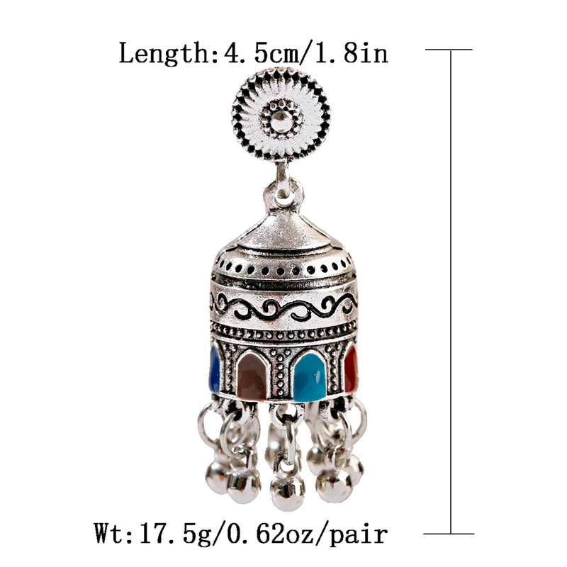 2020ผู้หญิงอินเดียJhumka Jhumk - Indian Wedding Supply บทวิจารณ์และราคา